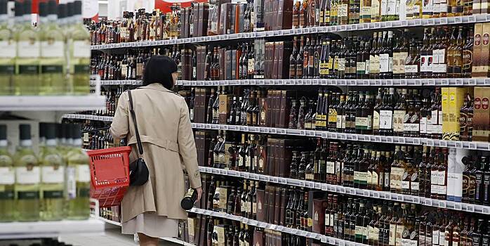 В России существенно упал импорт крепкого алкоголя