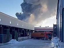 В Ростове-на-Дону произошел мощный пожар