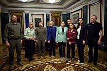 Шведская экоактивистка Грета Тунберг встретилась в Киеве с президентом Украины Зеленским