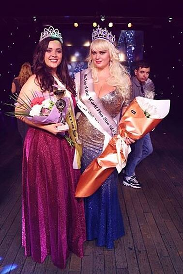 "Две главных короны конкурса Miss Top of the world plus size 2019! Для меня честь что Украина взяла одну из корон".