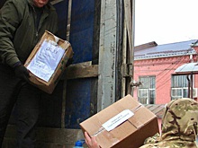 Армавирские казаки помогли пансионату для пожилых и инвалидов на Донбассе