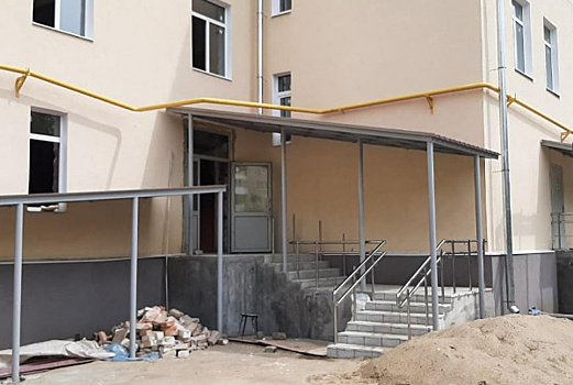 В Красноглинском районе Самары ремонтируют здание для детской поликлиники