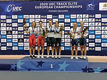 Гонщики Marathon-Tula принесли России золото и серебро чемпионата Европы по велоспорту на треке