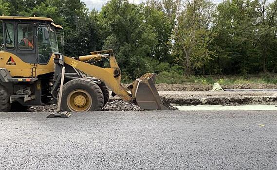 В Фатежском районе Курской области отремонтировали дорогу