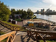 В Химках благоустроили парк «Эко-берег»