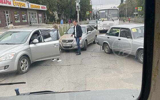 Дорога в Канищеве оказалась перекрыта из-за массовой аварии
