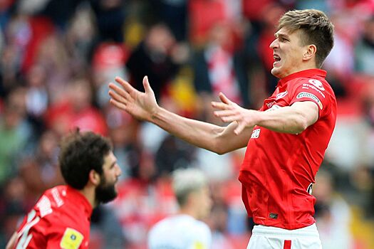 «Спартак» обыграл «Крылья Советов» благодаря дублю Соболева