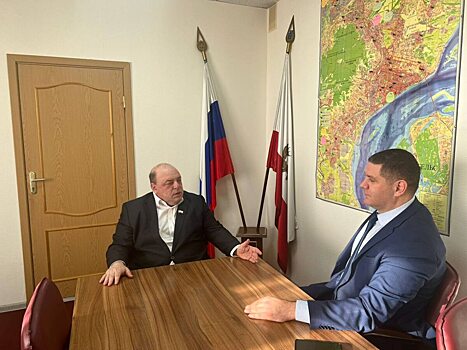 Олег Костин: Провел встречу с депутатом Саратовской облдумы Алексеем Кольцовым