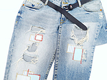 Как сделать заплатки на джинсах