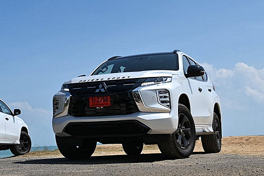 Обновленный Mitsubishi Pajero Sport получит кузов пикапа