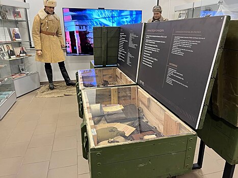 В Курске открылась передвижная выставка «1418 шагов к Победе»
