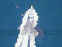 Появились кадры уничтожение безэкипажного катера ВСУ