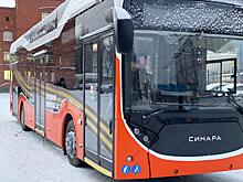 В Новосибирске 29 декабря на маршрут выпустили челябинский троллейбус