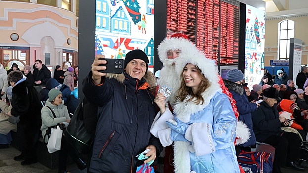 Новосибирск устроил праздник для пассажиров электричек