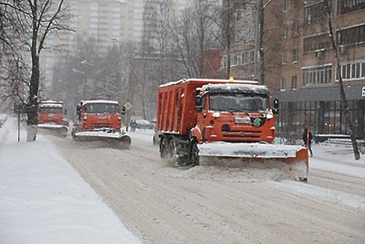Более 1,5 млн кубометров снега вывезли с дорог Подмосковья с начала января
