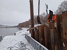 В Минтрансе рассказали о ходе ремонта разрушенного ледоходом моста в Павлове