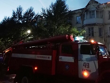 В Челябинской области произошёл пожар в жилом доме