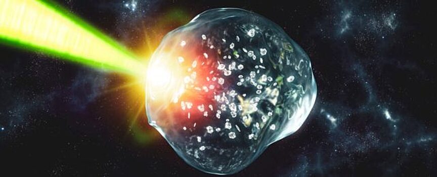 Ученые: на планетах по всей Вселенной может идти дождь из алмазов