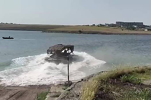 Главную особенность БМП-3 показали на видео