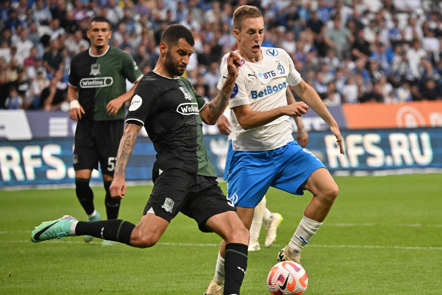 «Динамо» и «Краснодар» сыграли вничью в финальном матче Кубка России РПЛ