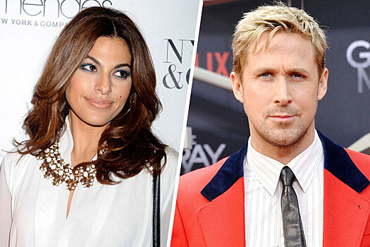 Райана Гослинга засняли с&nbsp;Евой Мендес и&nbsp;дочерьми