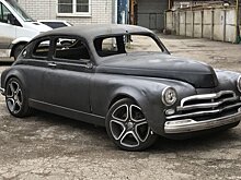 Старую и ржавую «Победу» переделали в хот-род на шасси «Mercedes-Benz»