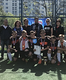 В Ясеневе состоялся районный отборочный турнир «Футбол в каждый двор» среди детских команд футбольных команд