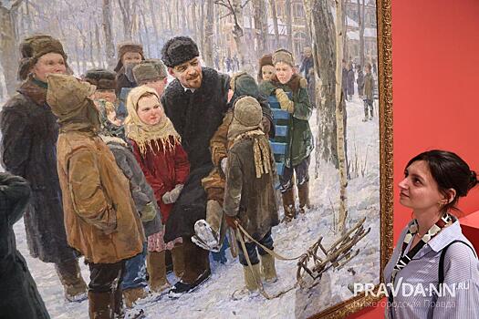 Выставка советского изобразительного искусства открылась в Нижнем Новгороде