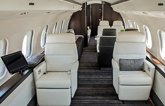 Bombardier презентовал салон Premier для Global 5000 и 6000