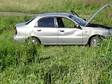 На орловской трассе «Шевроле» вылетел в кювет