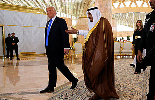Трамп пытается добавить себе очков за счет Саудовской Аравии