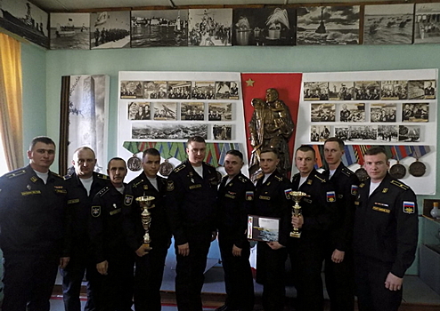 Команда Балтийского флота заняла первое место в конкурсе торпедных расчётов ВМФ России