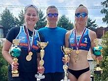 Обнинские пляжницы стали чемпионками ЦФО