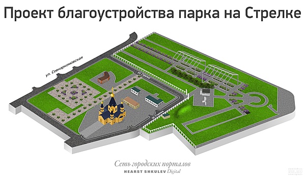 Новый парк на Стрелке: смотрим на проект