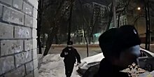 Видео с полицейским, спасшим москвичку из огня