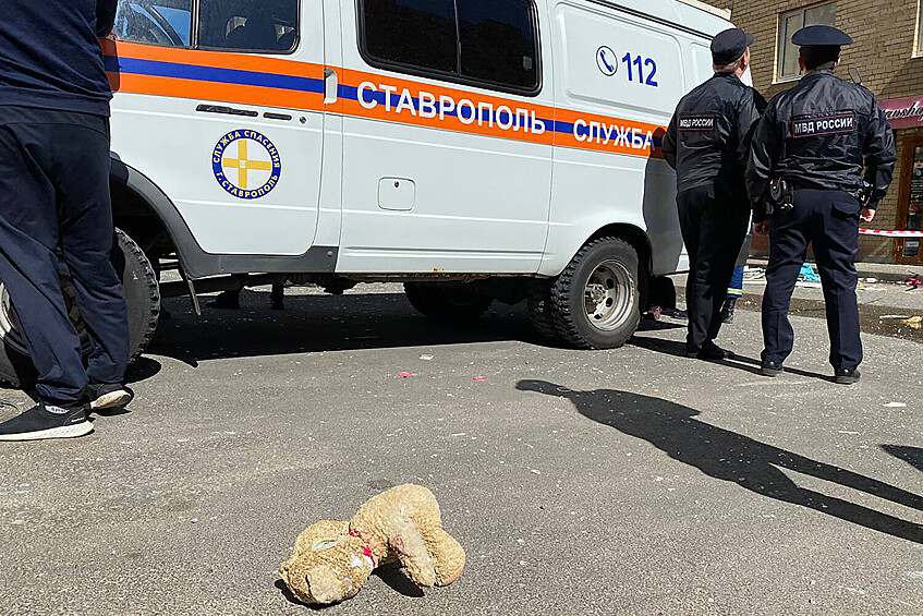 Последствия взрыва в квартире многоэтажного жилого дома на улице Тухачевского в Ставрополе, 21 мая 2025 года