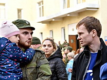 Игорь Демешко посетил мобилизованных жителей Лобни в Тверской области