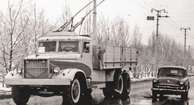 Забытые проекты СССР: троллейбус-самосвал