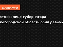 Советник вице-губернатора Нижегородской области сбил девочку на пешеходном переходе