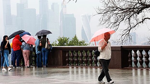 В Москве на выходных ожидается теплая погода с кратковременными дождями