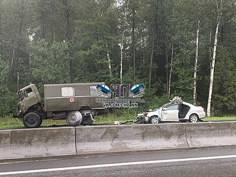 Трое погибших и трое раненных: на трассе под Володарском иномарка врезалась в два грузовика