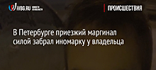 В Петербурге приезжий маргинал силой забрал иномарку у владельца