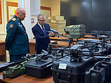Челябинский вице-губернатор передал танковой дивизии квадрокоптеры