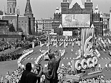 Как выглядел московский Первомай ровно полвека назад