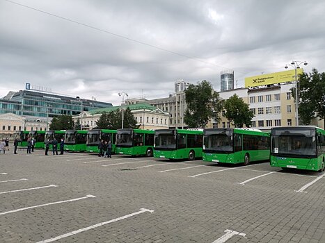 МАЗ поставил партию автобусов в Екатеринбург