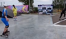 В Серафимовиче Волгоградской области открылся скейт-парк