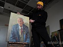 Два новых портрета ветеранов Великой Отечественной войны написал Олег Иванов в рамках проекта «Штрихи истории»