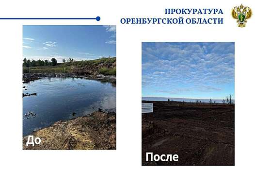 В Бузулуке закрыли технологическую площадку по утилизации нефтесодержащих отходов
