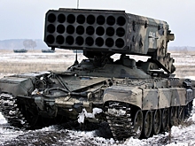 Кошмар ВСУ: тяжёлая огнемётная система «Солнцепёк» выжигает дорогу к Победе