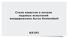 Мантуров: внедорожник Aurus представят на Московском автосалоне в 2020 году